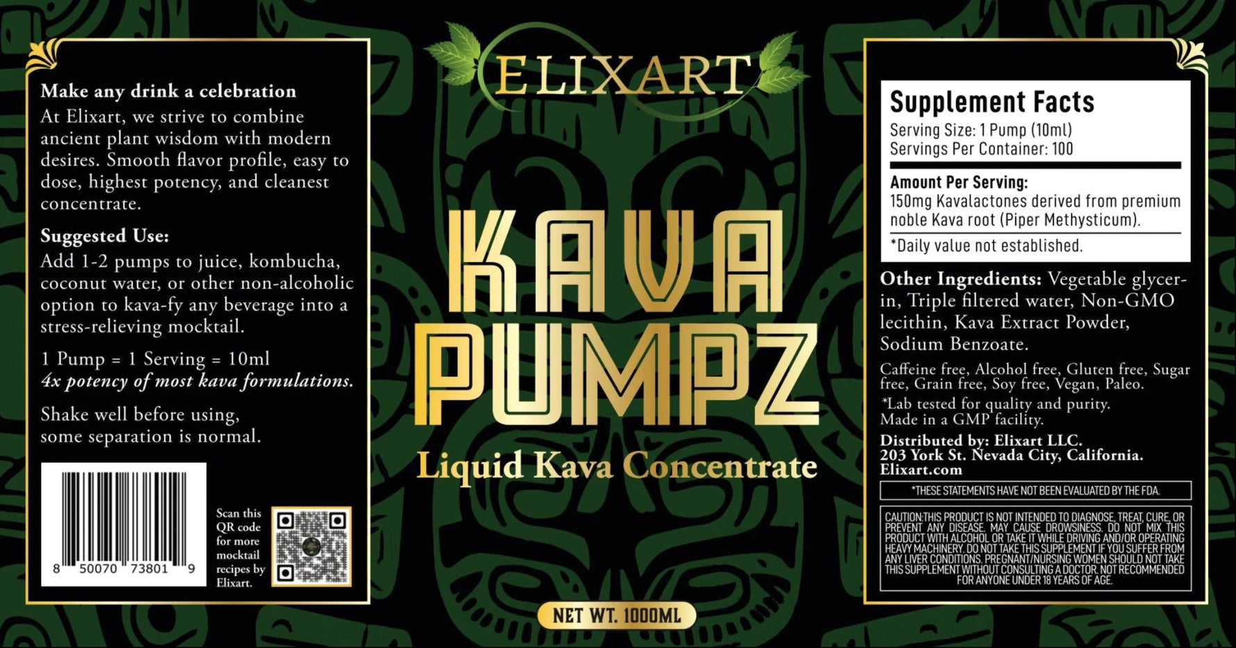 KAVA PUMP - Tree Spirit Wellness