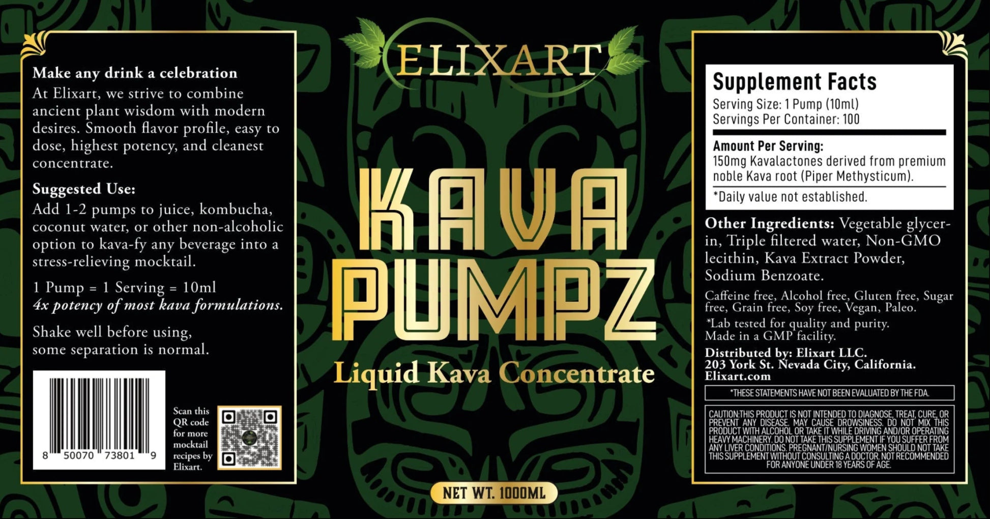 KAVA PUMP - Tree Spirit Wellness