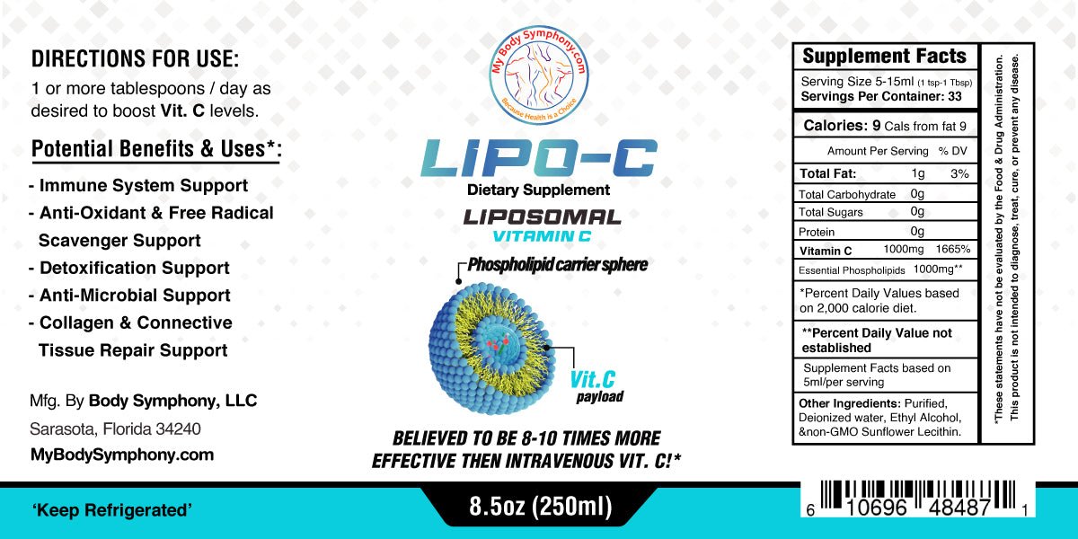 LIPO - C (Phospholipid Liposome - Encapsulated Vitamin C) - Tree Spirit Wellness