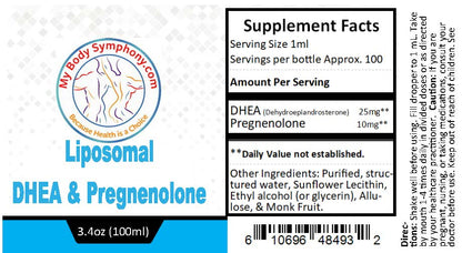 Liposomal DHEA & Pregnenolone - Tree Spirit Wellness