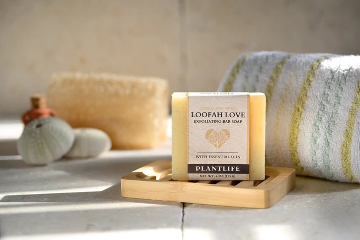 Loofah Love Exfoliating Bar Soap -  box of 6 - Tree Spirit Wellness