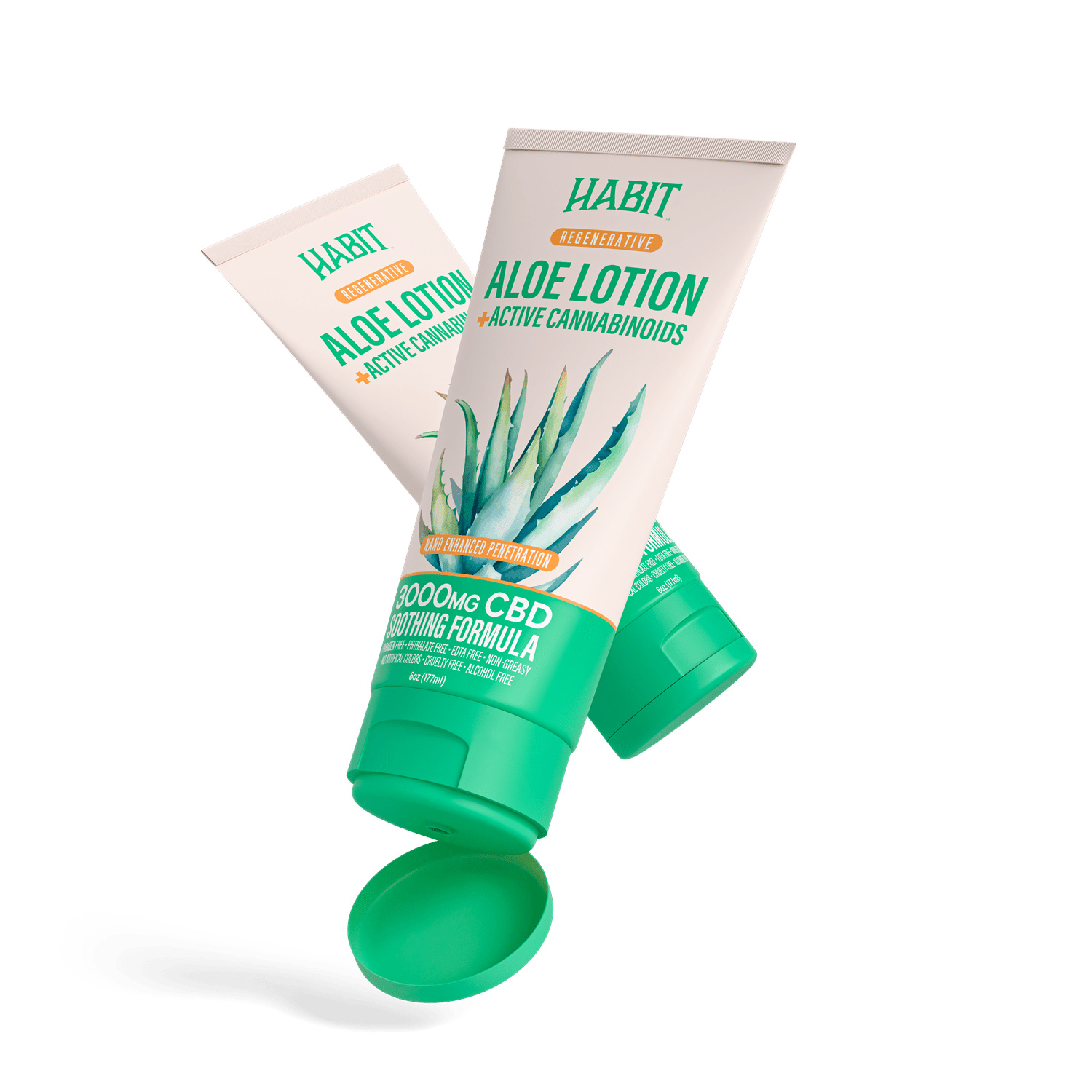 Lotion 3000mg - Soothing Body Lotion 6oz - Box of 6 - Tree Spirit Wellness