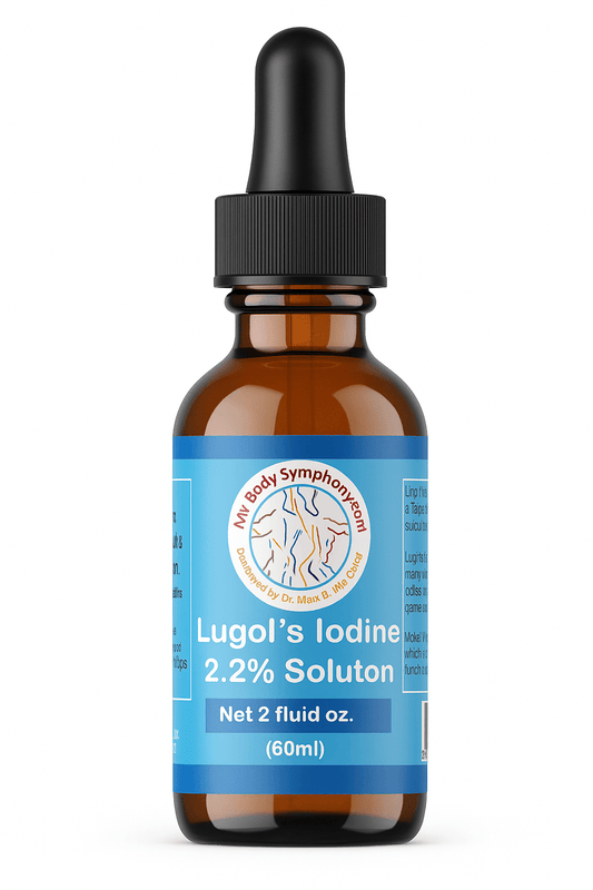 Lugol's Iodine Solution 2.2% (60ml dropper bottle) - Tree Spirit Wellness