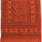 Meditation Yoga Prayer Shawl - Maha Mantra - Peach Orange Large - Tree Spirit Wellness