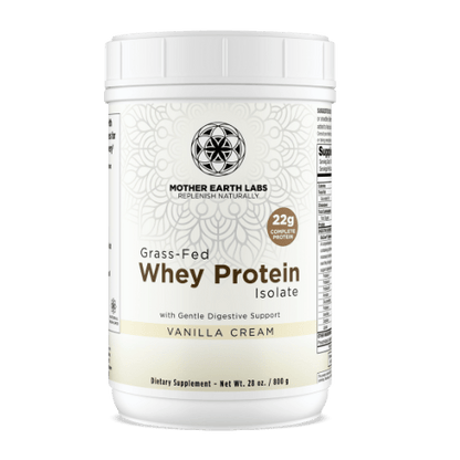 MEL - Grass - Fed Whey Protein (vanilla or chocolate) - Tree Spirit Wellness