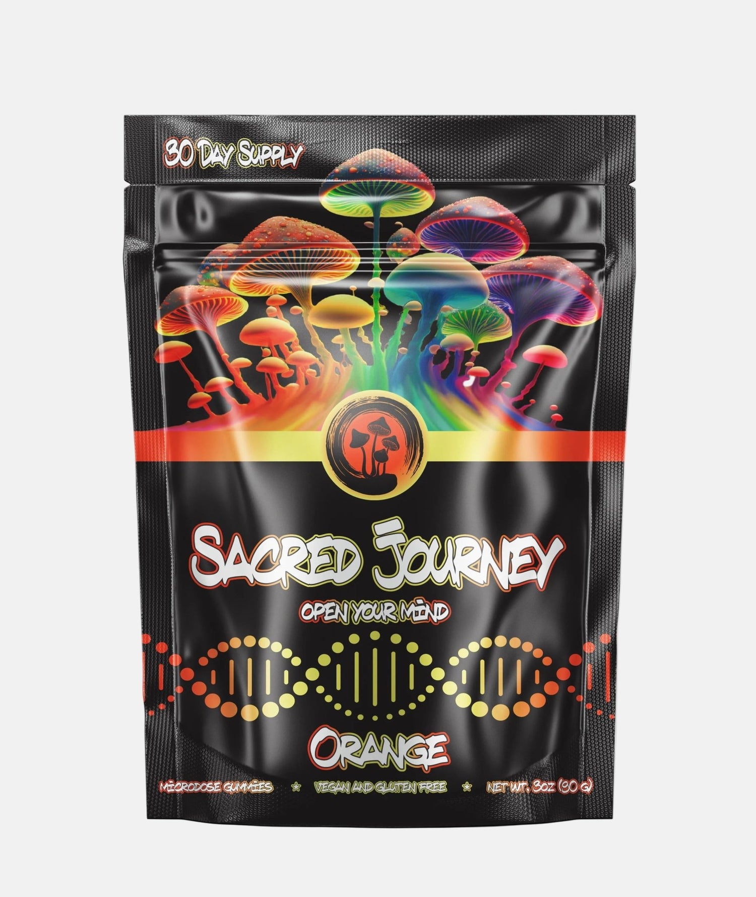 Microdose Gummies – Orange (30ct) - Tree Spirit Wellness