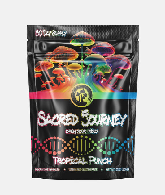 Microdose Gummies – Tropical Punch (30ct) - Tree Spirit Wellness