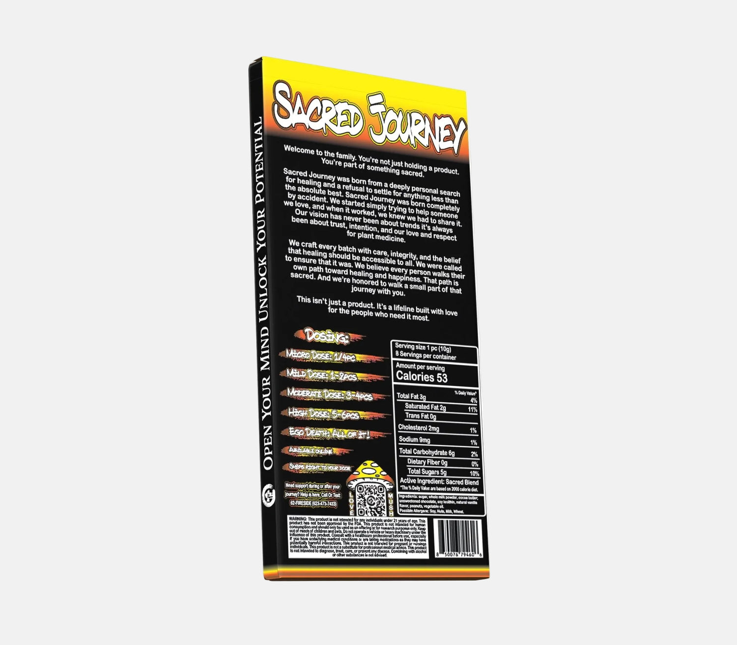 Milk Chocolate Bar – Reeceez (Box of 6) - Tree Spirit Wellness