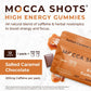 Mocca Shots High Energy Gummies with Caffeine Salted Caramel (12 - Pack) - Tree Spirit Wellness