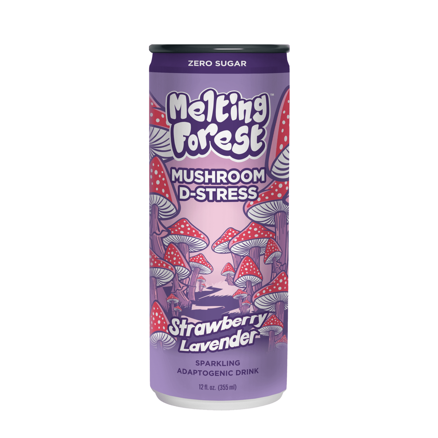 Melting forest - Mushroom D-Stress Sparkling Water (Zero Caffeine) - Tree Spirit Wellness