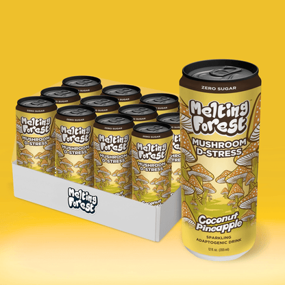 Melting forest - Mushroom D-Stress Sparkling Water (Zero Caffeine) - Tree Spirit Wellness