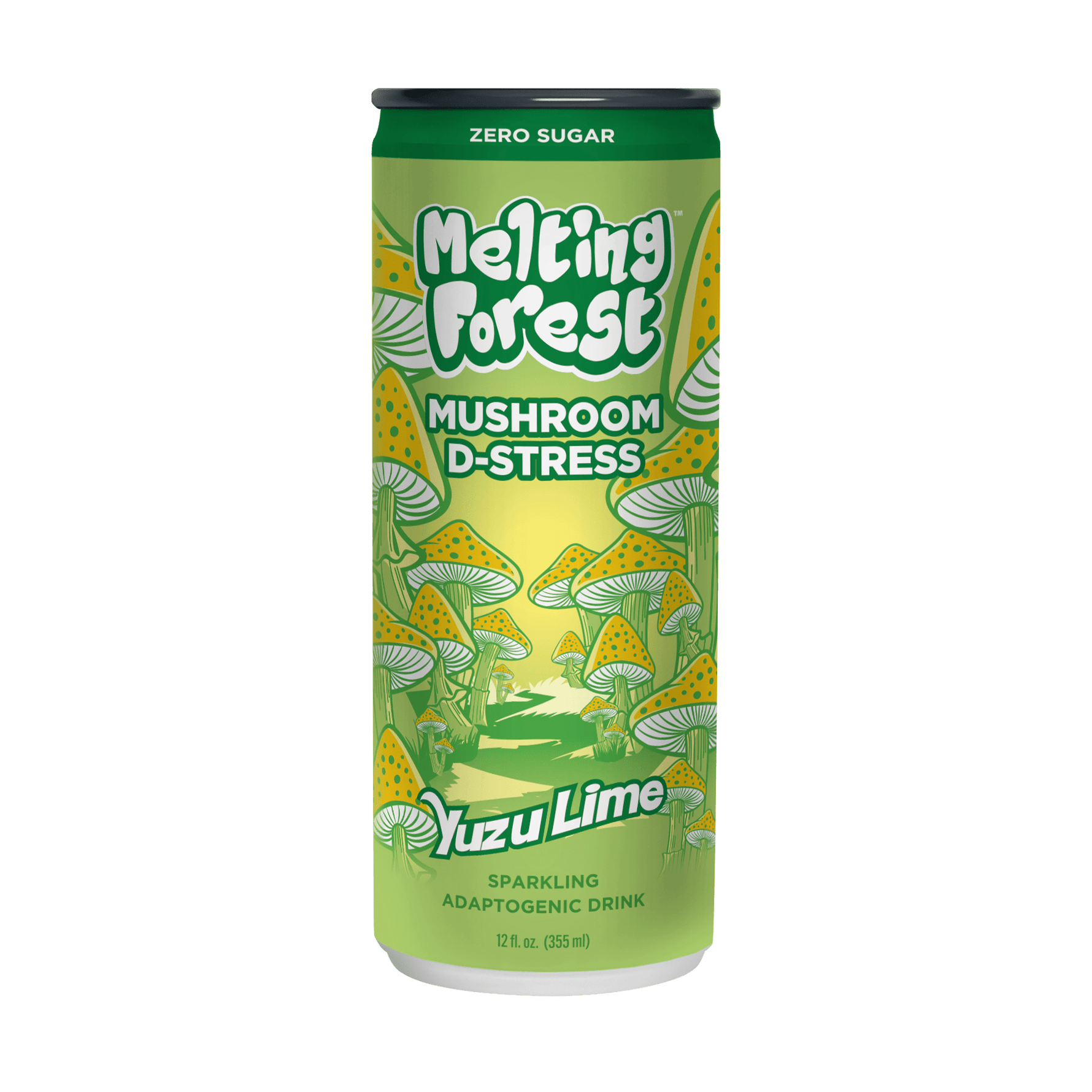 Melting forest - Mushroom D-Stress Sparkling Water (Zero Caffeine) - Tree Spirit Wellness