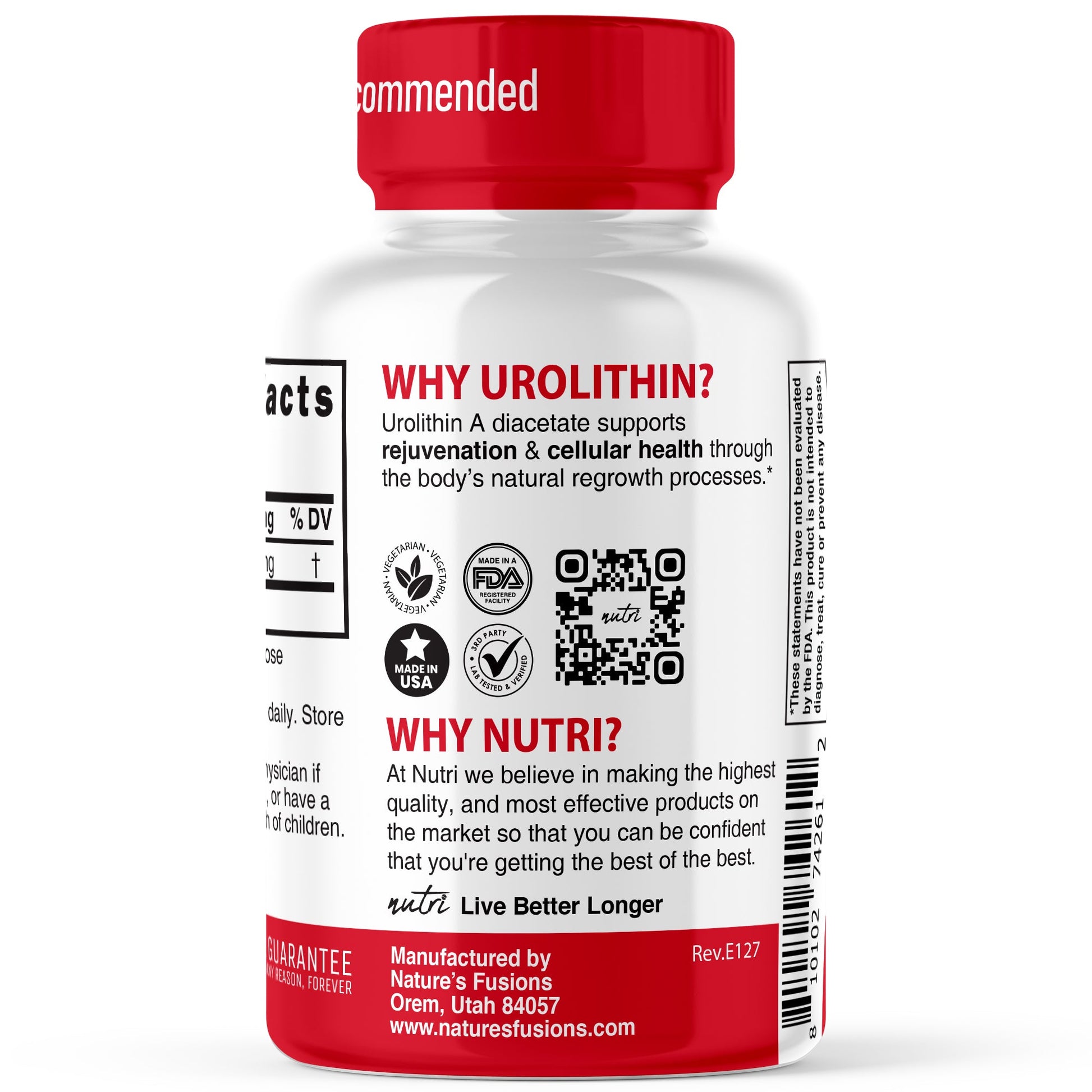Urolithin A Diacetate - Tree Spirit Wellness