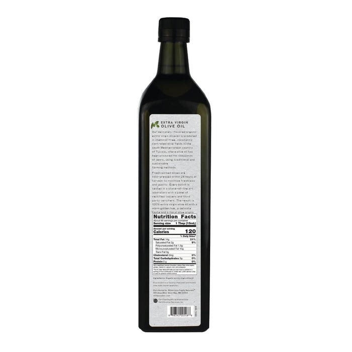 Olive Oil | Raw Certified Organic | Extra Virgin | Centrifuged | Filtered | 1 Liter - Tree Spirit Wellness