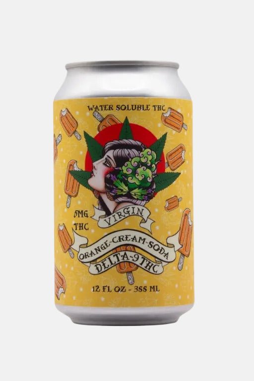Orange Cream Soda 5mg Delta 9 THC (Case of 24) - Tree Spirit Wellness