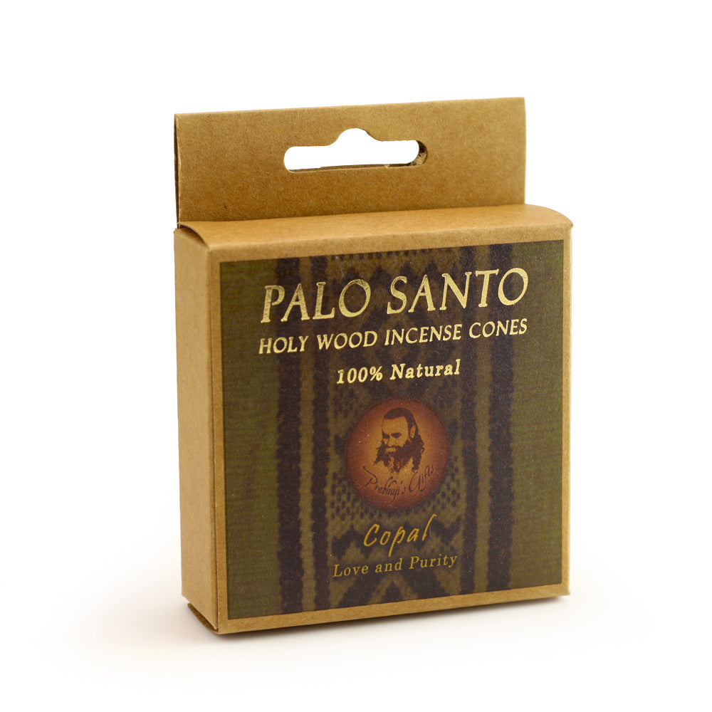 Prabhuji Palo Santo and Copal - Love & Purity -  6 Incense Cones