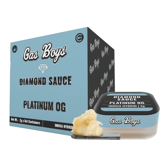 Platinum OG DIAMOND SAUCE CONCENTRATE - Indica Hybrid (8ct) - Tree Spirit Wellness