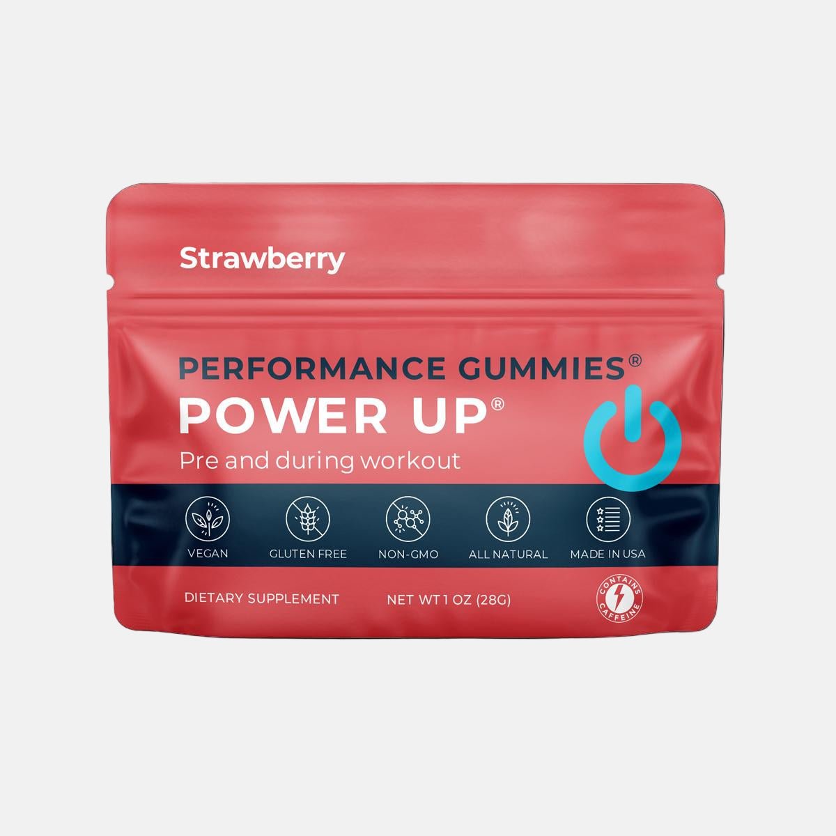 Pre Workout Gummies & Energy Supplements (12 - Pack) Power Up - Tree Spirit Wellness