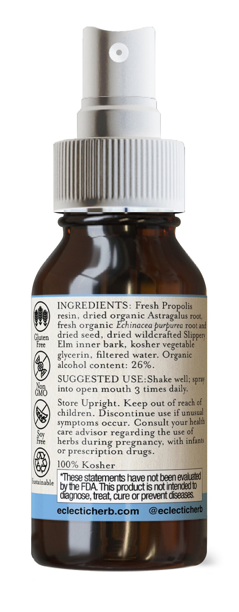 PROPOLIS - ASTRAGALUS SPRAY - Tree Spirit Wellness