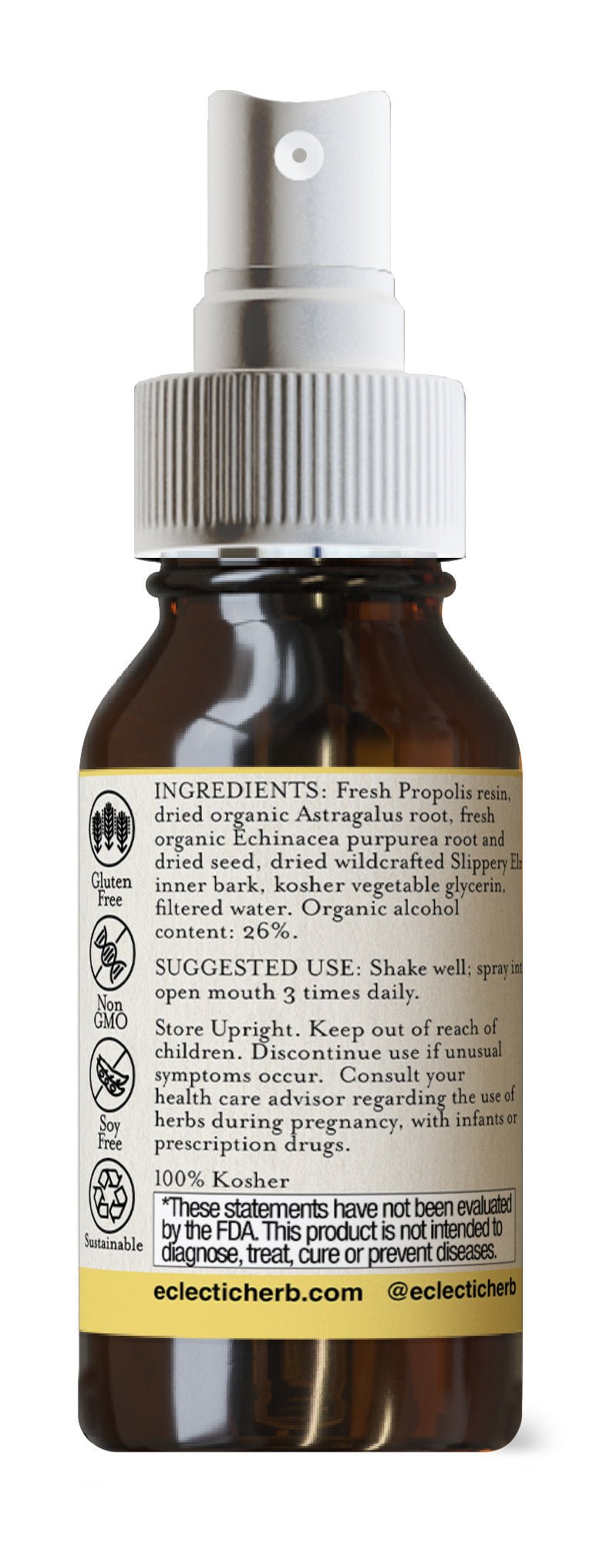 PROPOLIS - ASTRAGALUS THROAT SPRAY KIDS - Tree Spirit Wellness