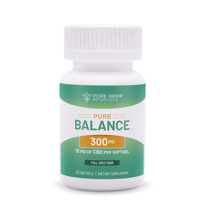 Pure Balance Softgels Full Spectrum CBD 30ct - Tree Spirit Wellness