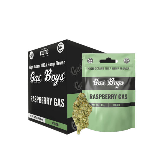 Raspberry Gas EXOTIC THCA FLOWER - Hybrid (8ct) - Tree Spirit Wellness
