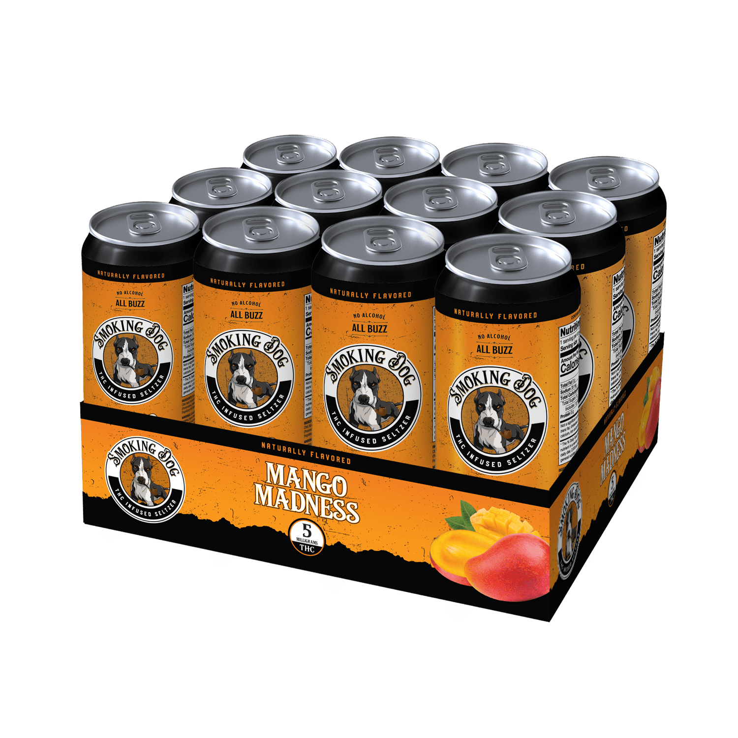 Smoking Dog THC Seltzer - 12 Pack - Tree Spirit Wellness