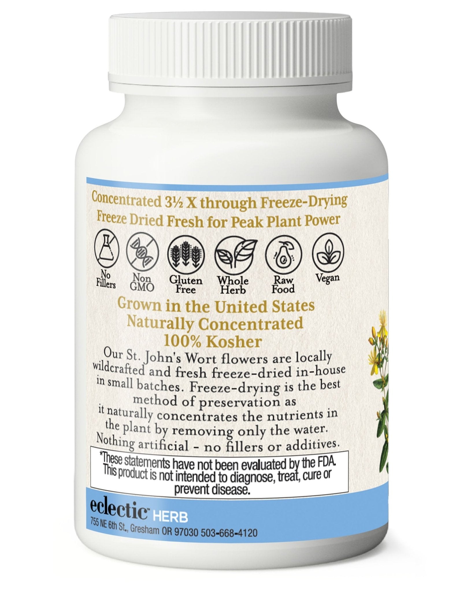 ST. JOHN'S WORT CAPSULES - Tree Spirit Wellness