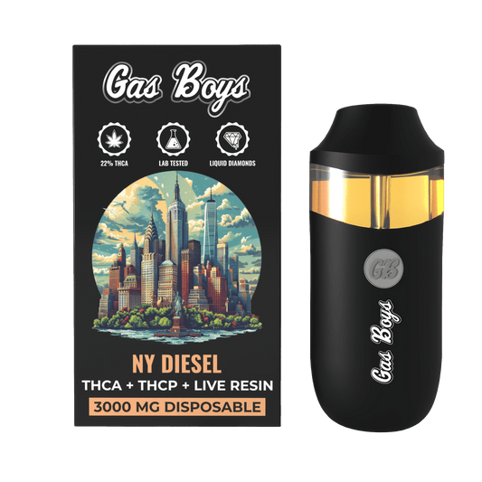 THCA 3G DISPOSABLE VAPE - NY Diesel - Sativa (6 DEVICES) - Tree Spirit Wellness