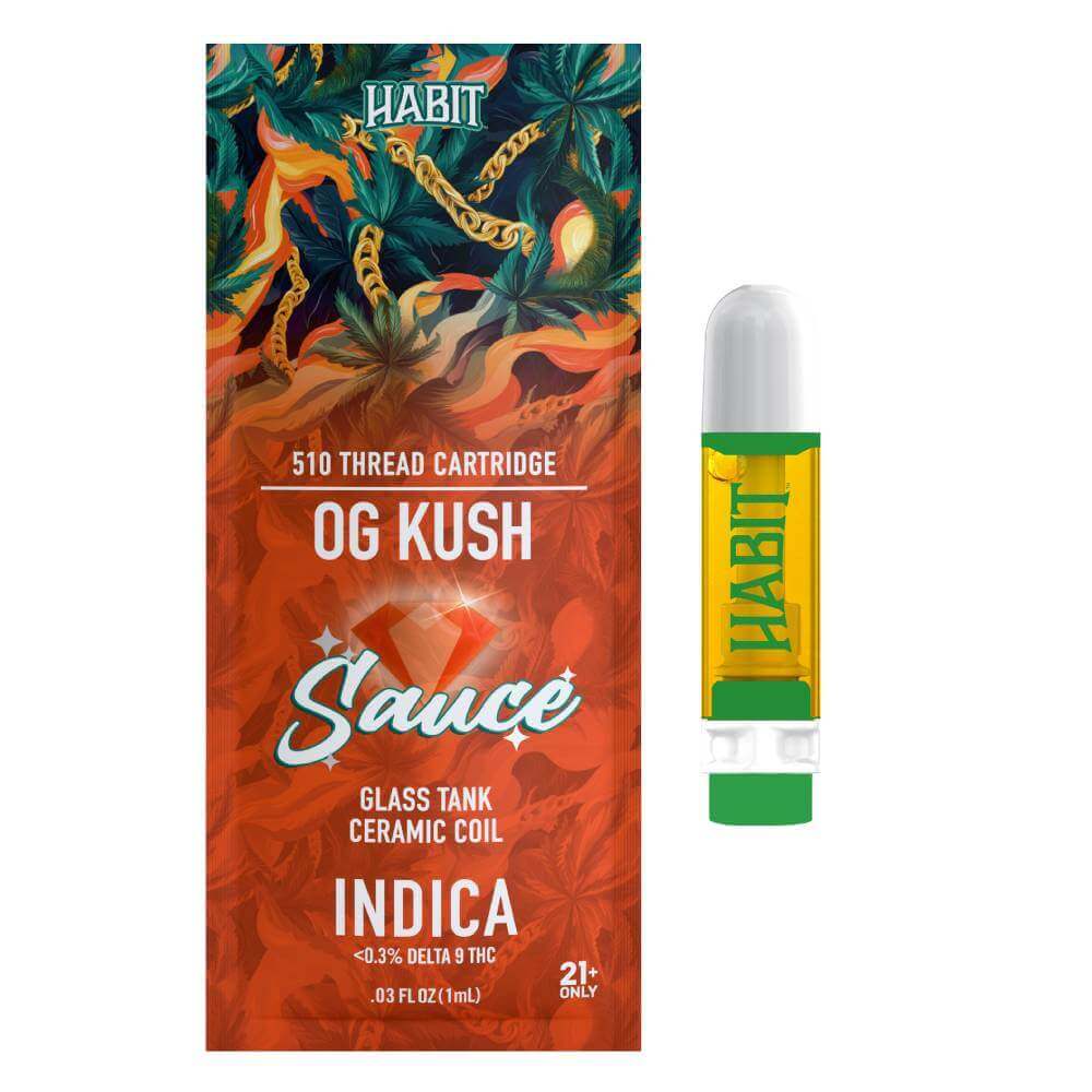 THCA 510 Cartridges – OG Kush 1G (Indica) - 10 Pack - Tree Spirit Wellness