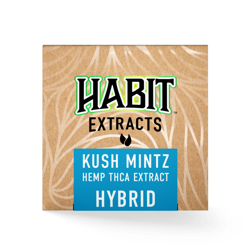 THCA Concentrate 1g Kush Mintz (Hybrid) 10pk display case - Tree Spirit Wellness