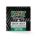THCA Diamond Sauce Concentrate 1g Green Crack (Sativa) 10pk display case - Tree Spirit Wellness