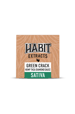 THCA Diamond Sauce Concentrate 1g  Green Crack (Sativa) Single