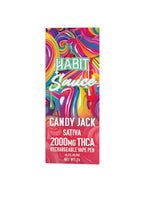 THCA Disposable Rechargeable Vape - Candy Jack 2g (Sativa) 10pk - Tree Spirit Wellness