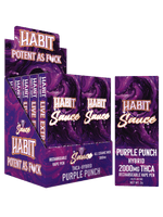 THCA Disposable Rechargeable Vape - Purple Punch 2g (Hybrid) 10pk - Tree Spirit Wellness