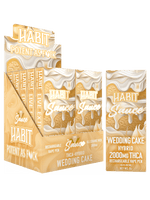 THCA Disposable Rechargeable Vape - Wedding Cake 2g (Hybrid) 10pk - Tree Spirit Wellness