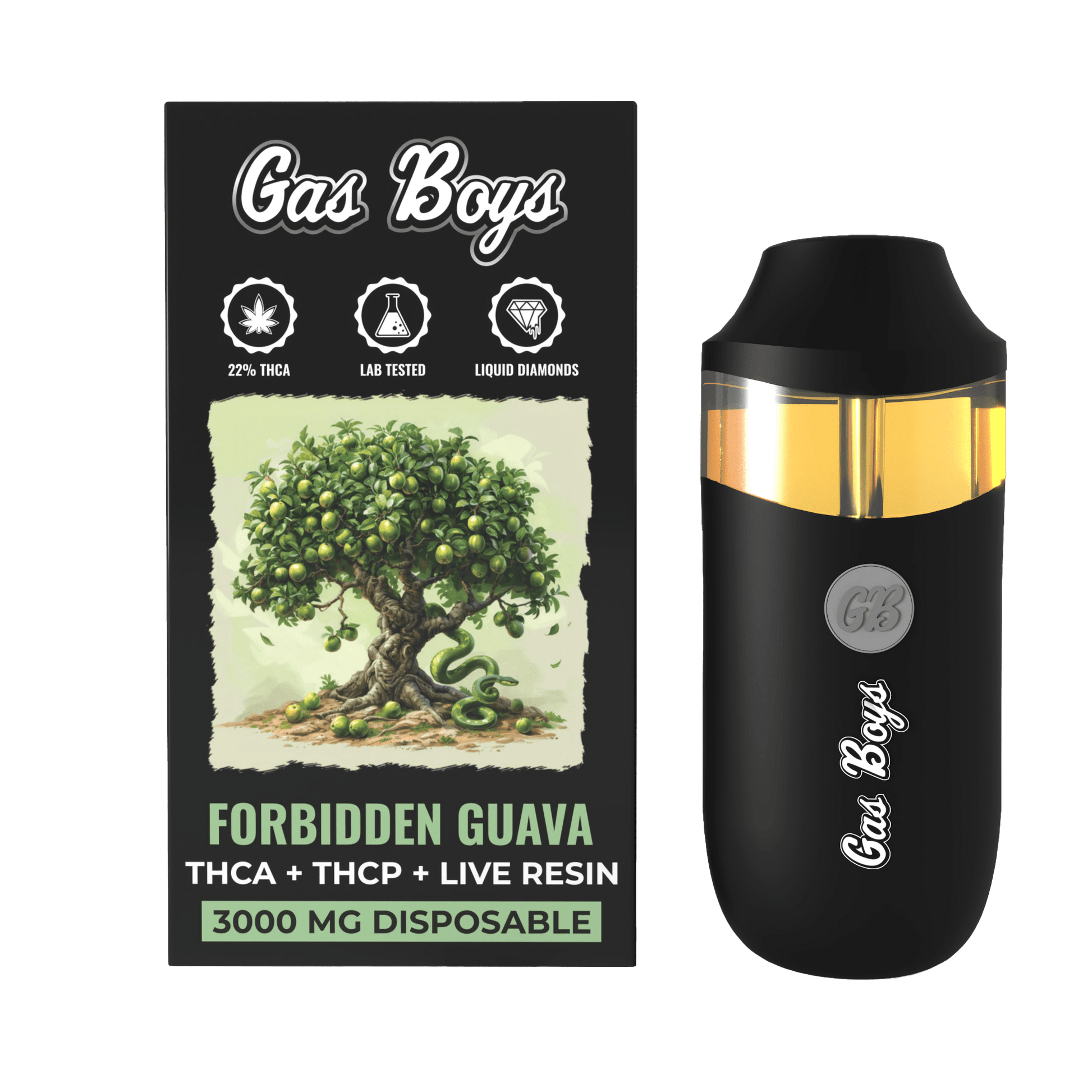 THCA DISPOSABLE VAPE - Forbidden Guava - 3000MG DISPOSABLE Hybrid (6 DEVICES) - Tree Spirit Wellness