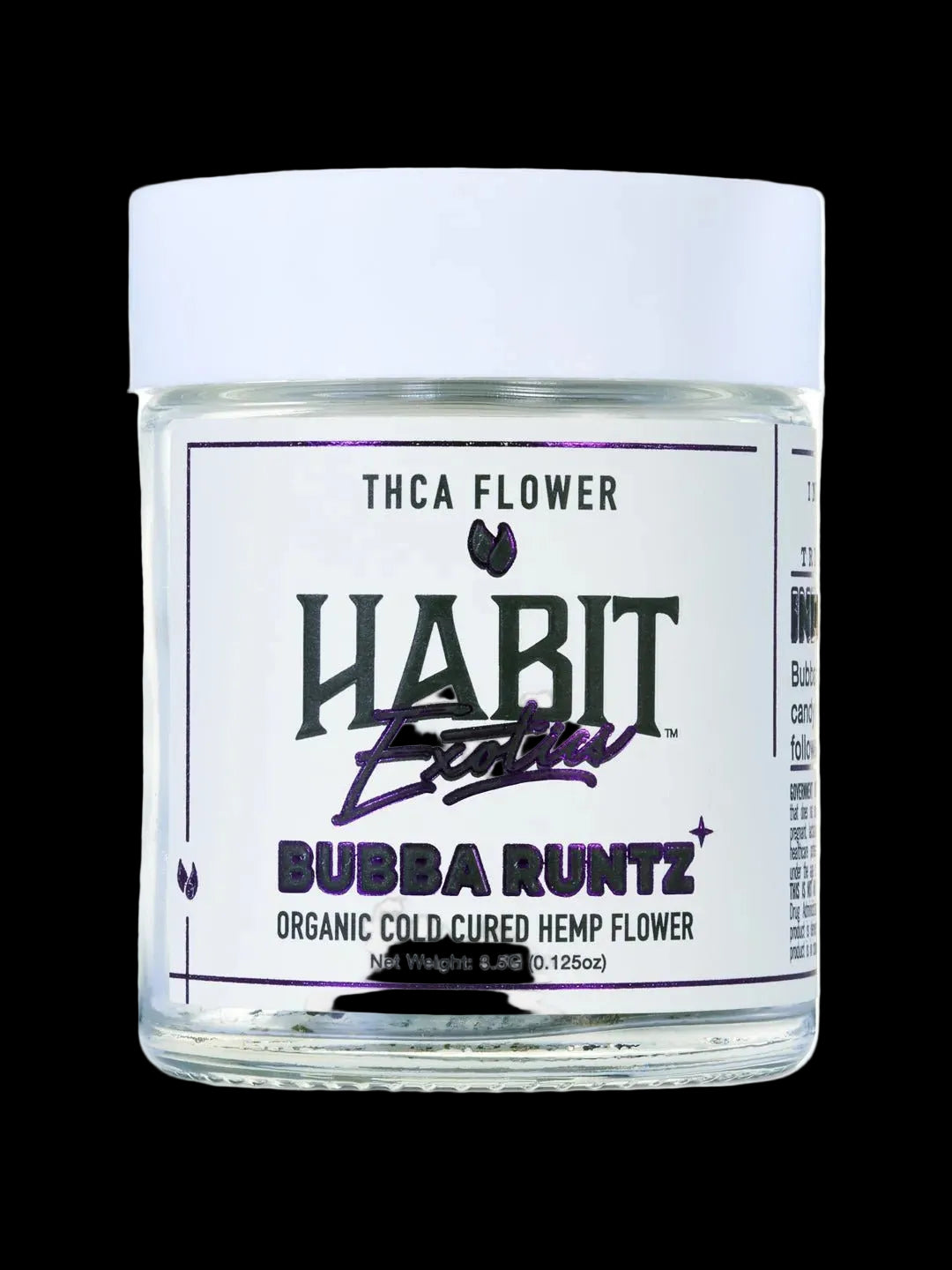 THCA Exotics Flower Bubba Runtz 3.5gr (Indica) - Tree Spirit Wellness