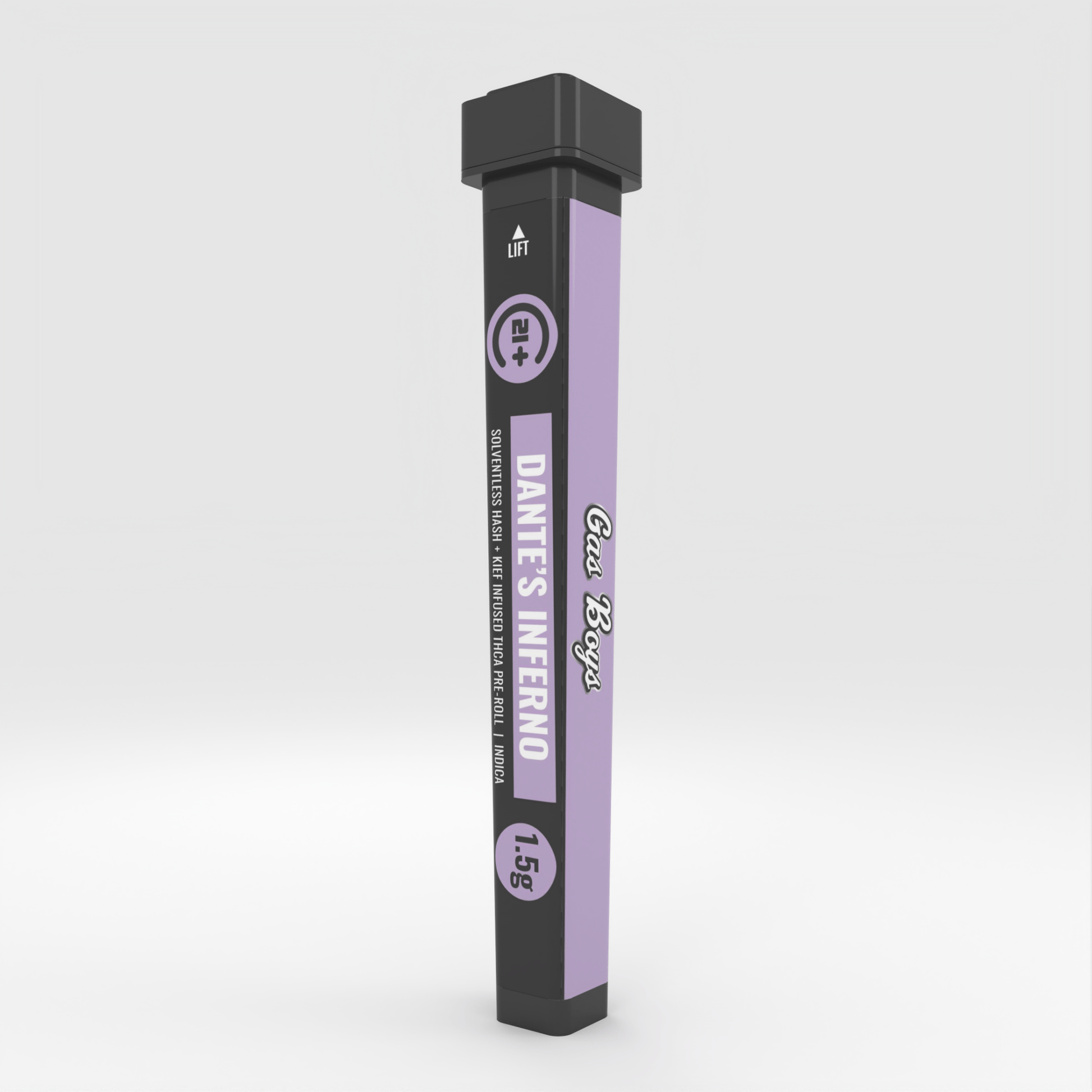 THCA INFUSED PRE - ROLL Dante's Inferno Display Box - Indica (20ct) - Tree Spirit Wellness
