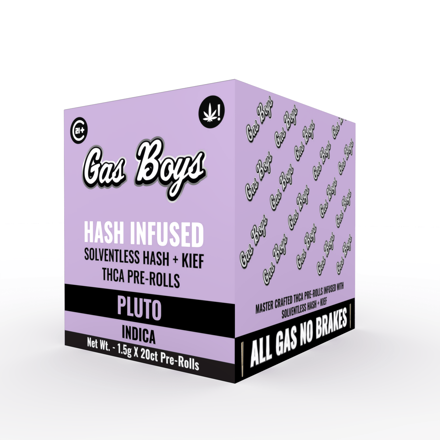 THCA INFUSED PRE - ROLL Pluto Display Box - Indica (20ct) - Tree Spirit Wellness