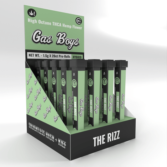 THCA INFUSED PRE - ROLL The Rizz Display Box - Hybrid (20ct) - Tree Spirit Wellness