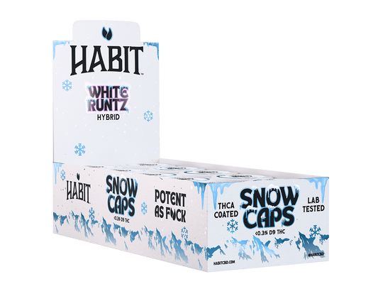 THCA Snow Caps Jar White Runtz 3.5gr (Hybrid) - 10PK - Tree Spirit Wellness