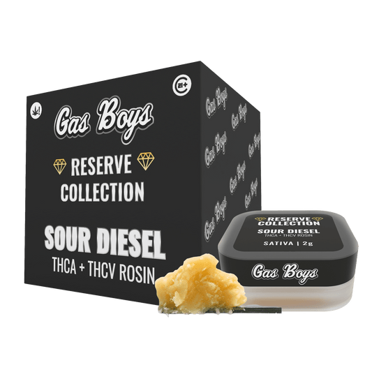THCA + THCV Rosin - SOUR DIESEL - Sativa (8ct) - Tree Spirit Wellness