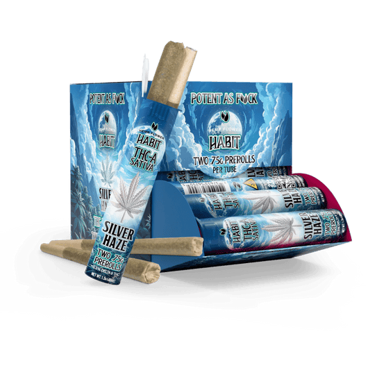THCA.75g PRE - Rolls 2Pk Silver Haze (Sativa) Case of 20 - Tree Spirit Wellness
