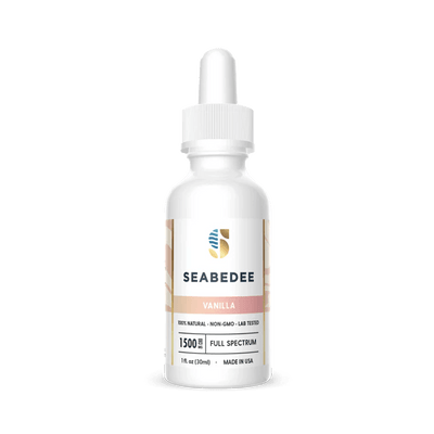 Tincture Oil 1500mg Cannabinoids - Vanilla Flavor