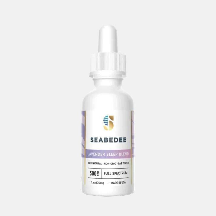 Tincture Oil 500mg Cannabinoids - Lavender SIeep Blend - Tree Spirit Wellness