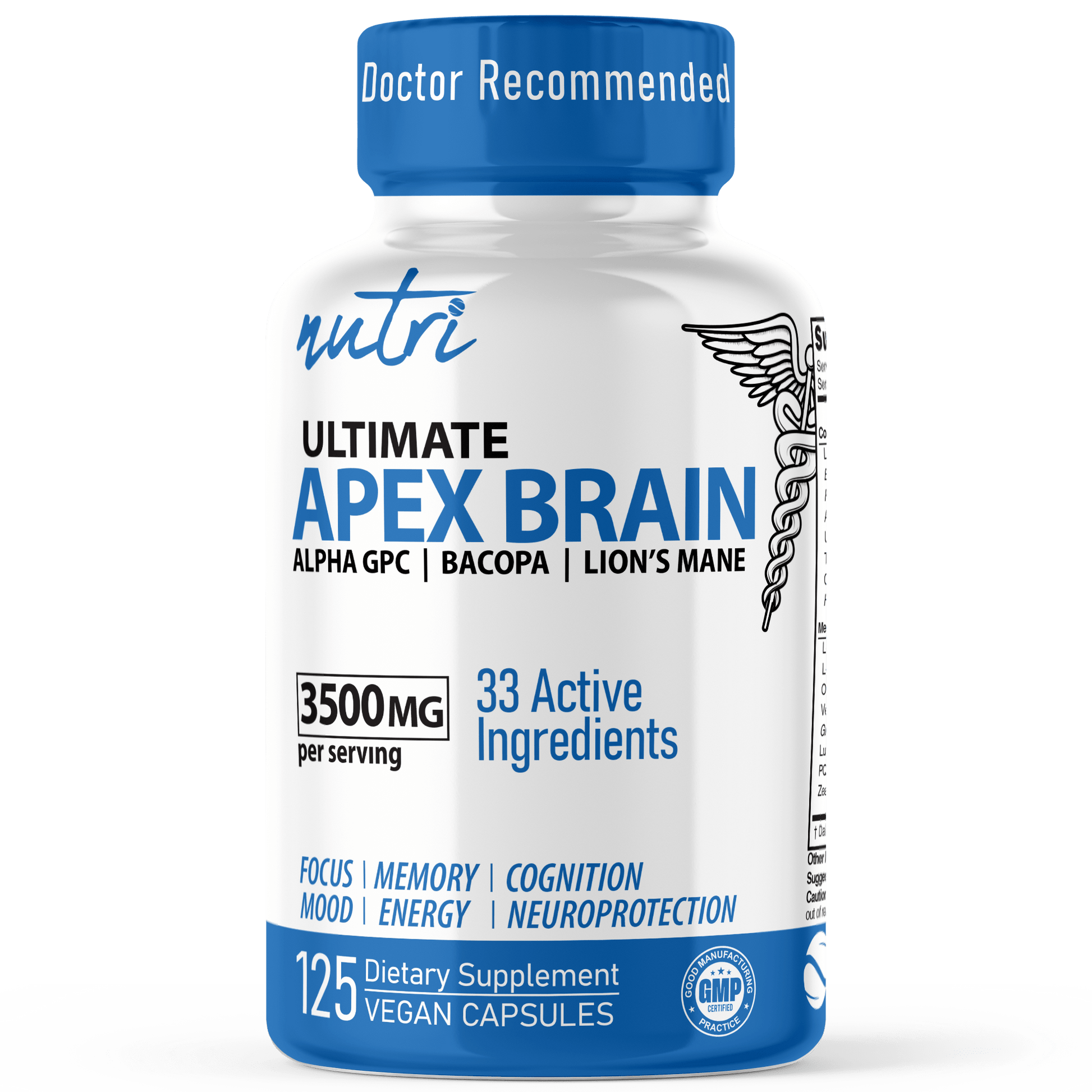 Ultimate Apex Brain - 125 Count - Coming Soon - Tree Spirit Wellness
