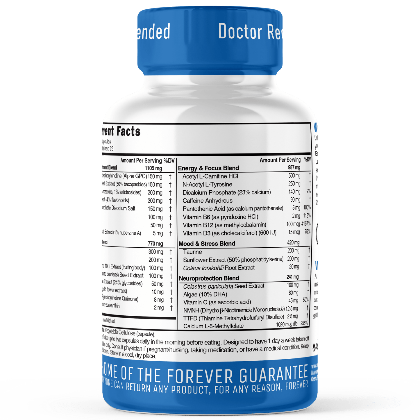 Ultimate Apex Brain - 125 Count - Coming Soon - Tree Spirit Wellness