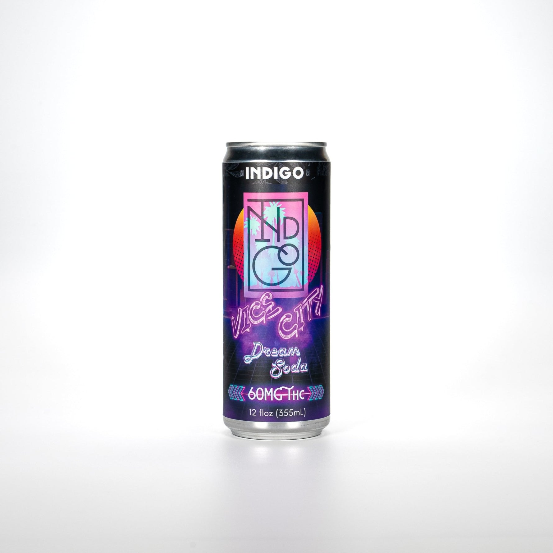 Vice City Cream Soda 60mg D9 Seltzer - Pack of 12 - Tree Spirit Wellness