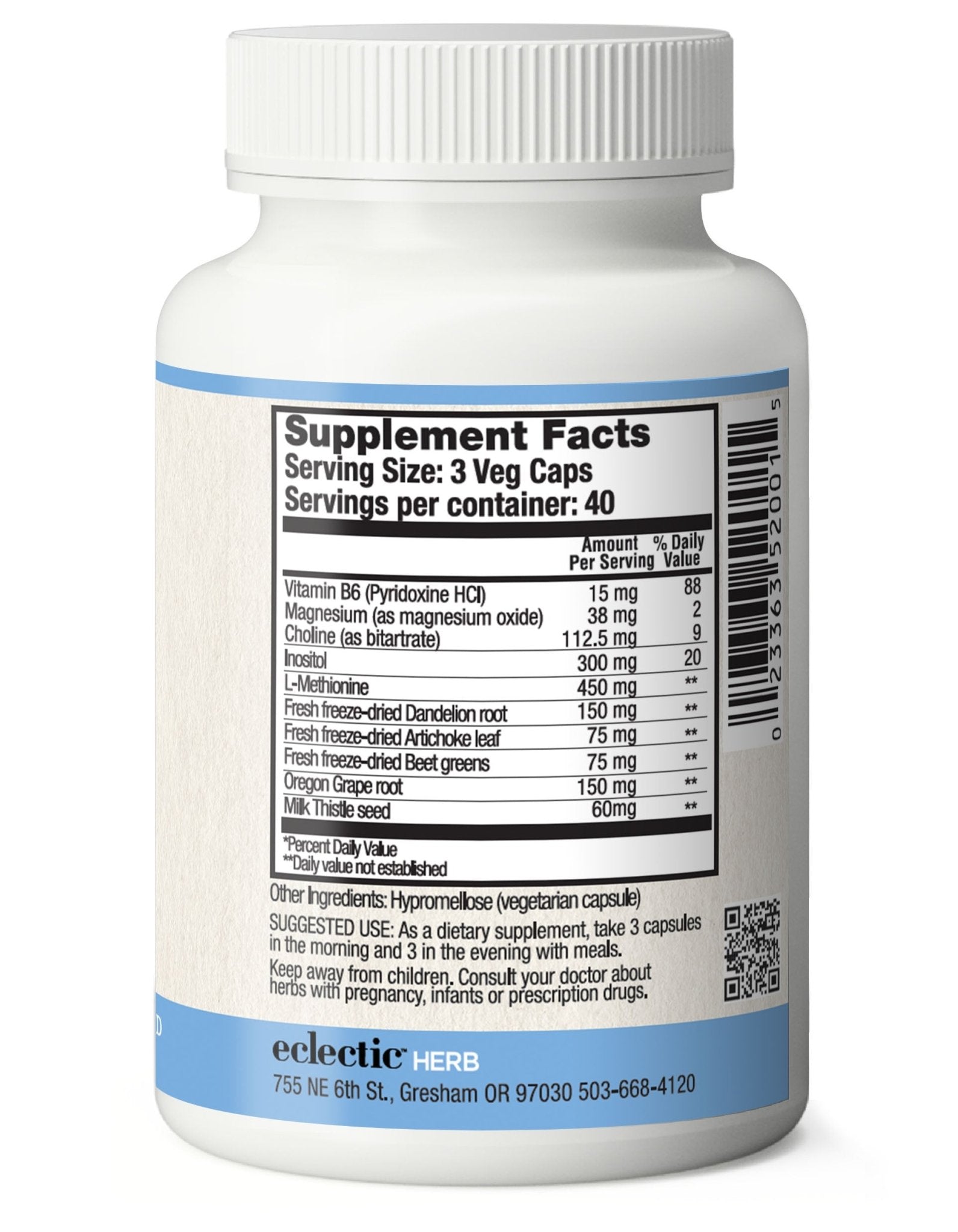 VITA LIPOTROPIC CAPSULES - Tree Spirit Wellness